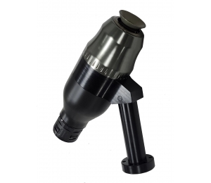 Robotic electrostatic rotating bell spray gun